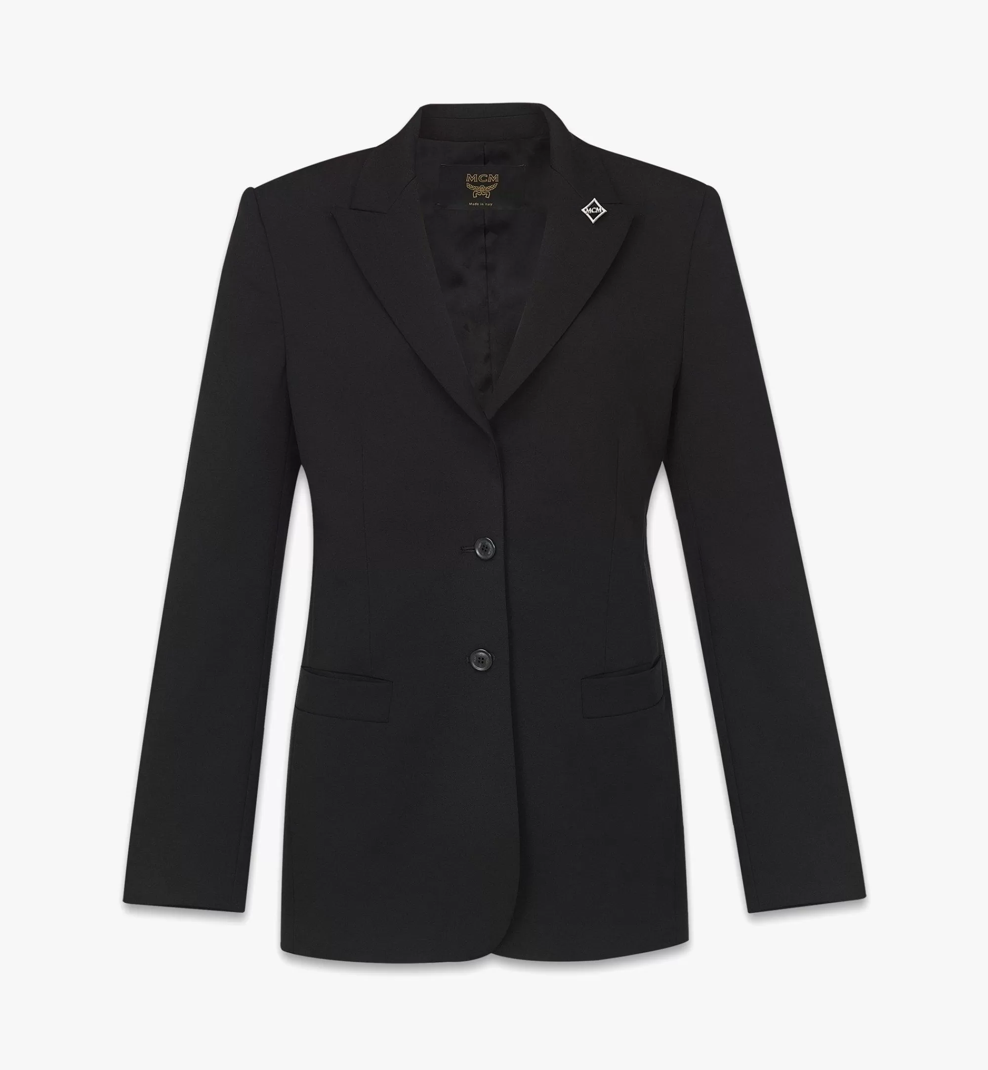 Best Sale Blazer En Sergé De Laine Femme Vestes Et Manteaux