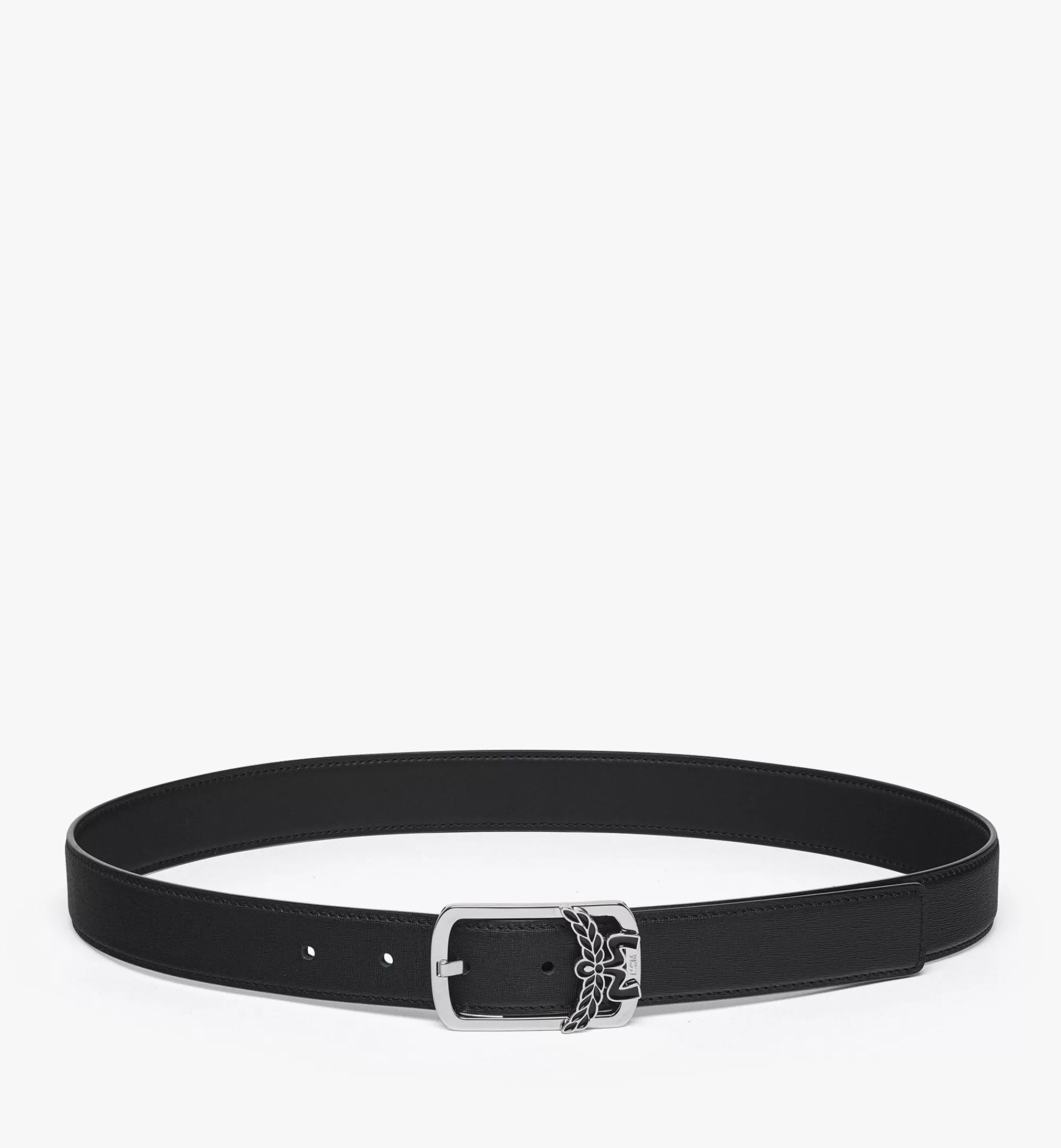 Shop Ceinture Aren En Cuir Embossé Avec Laurier En époxy Femme Ceintures | Ceintures