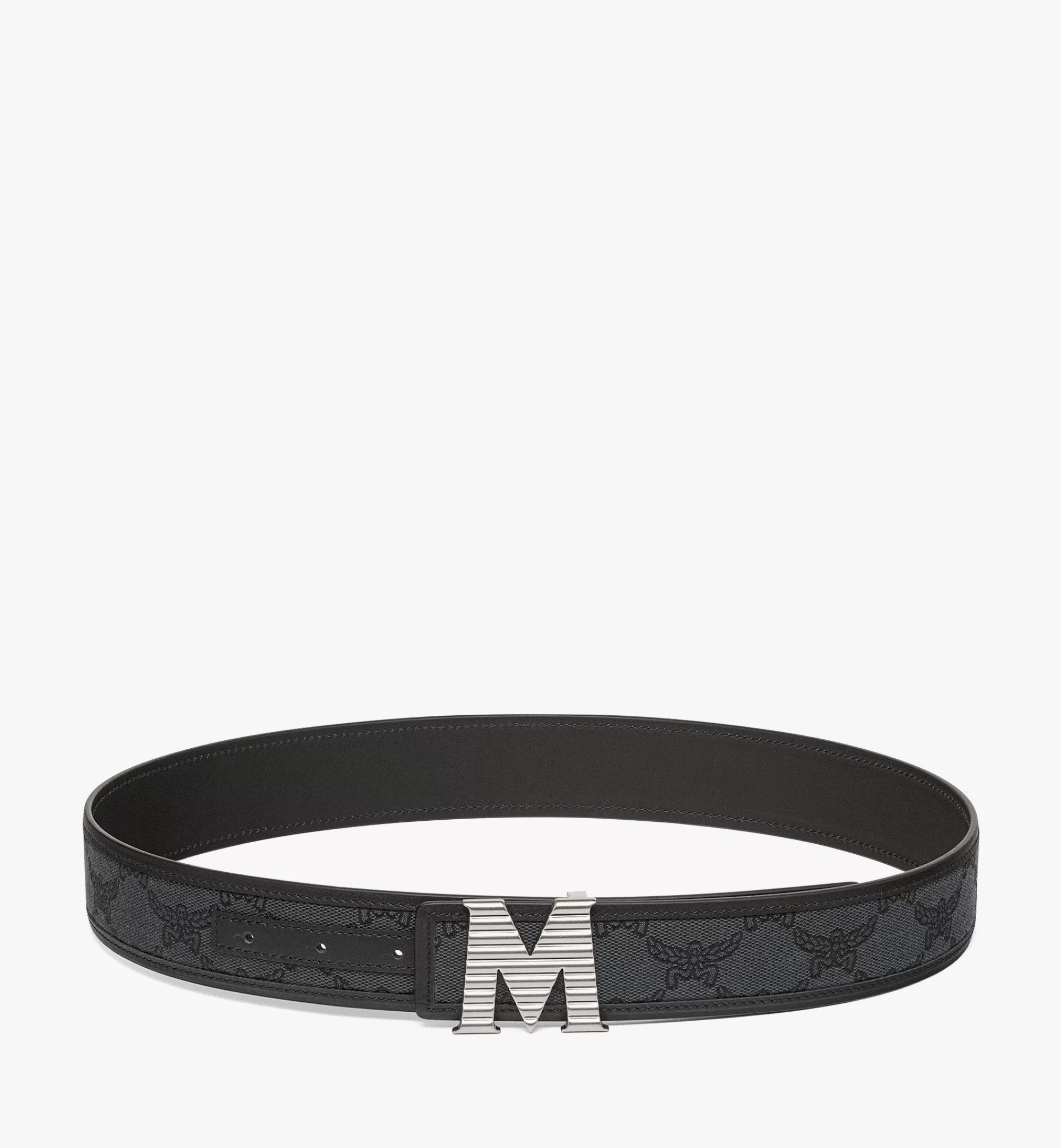 Flash Sale Ceinture Réversible Cannelée Claus M De 3,8cm En Jacquard Lauretos Femme Ceintures | Ceintures