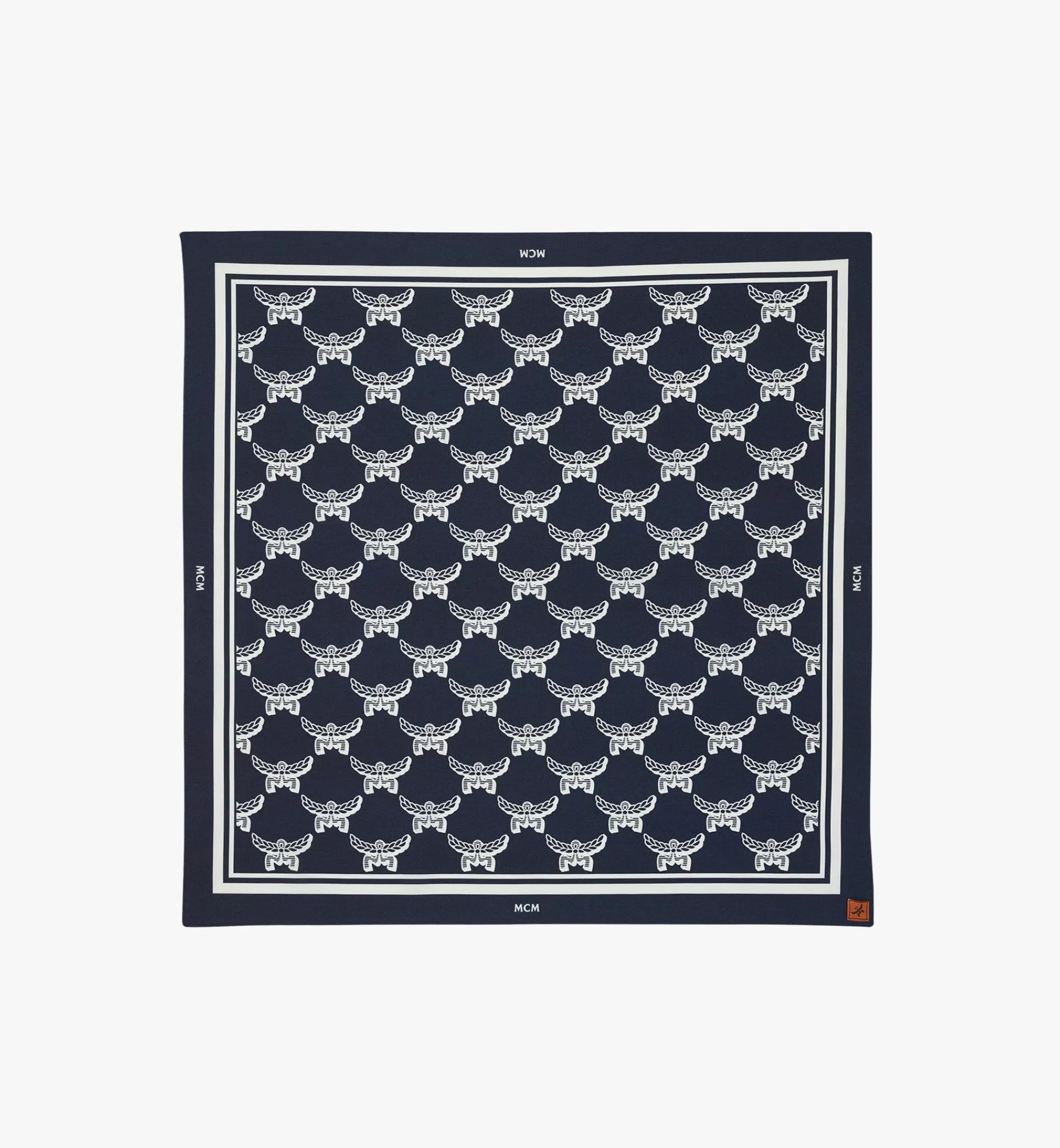 Online Foulard Bandana Monogrammé Lauretos Femme Foulards Et Accessoires En Soie | Écharpes