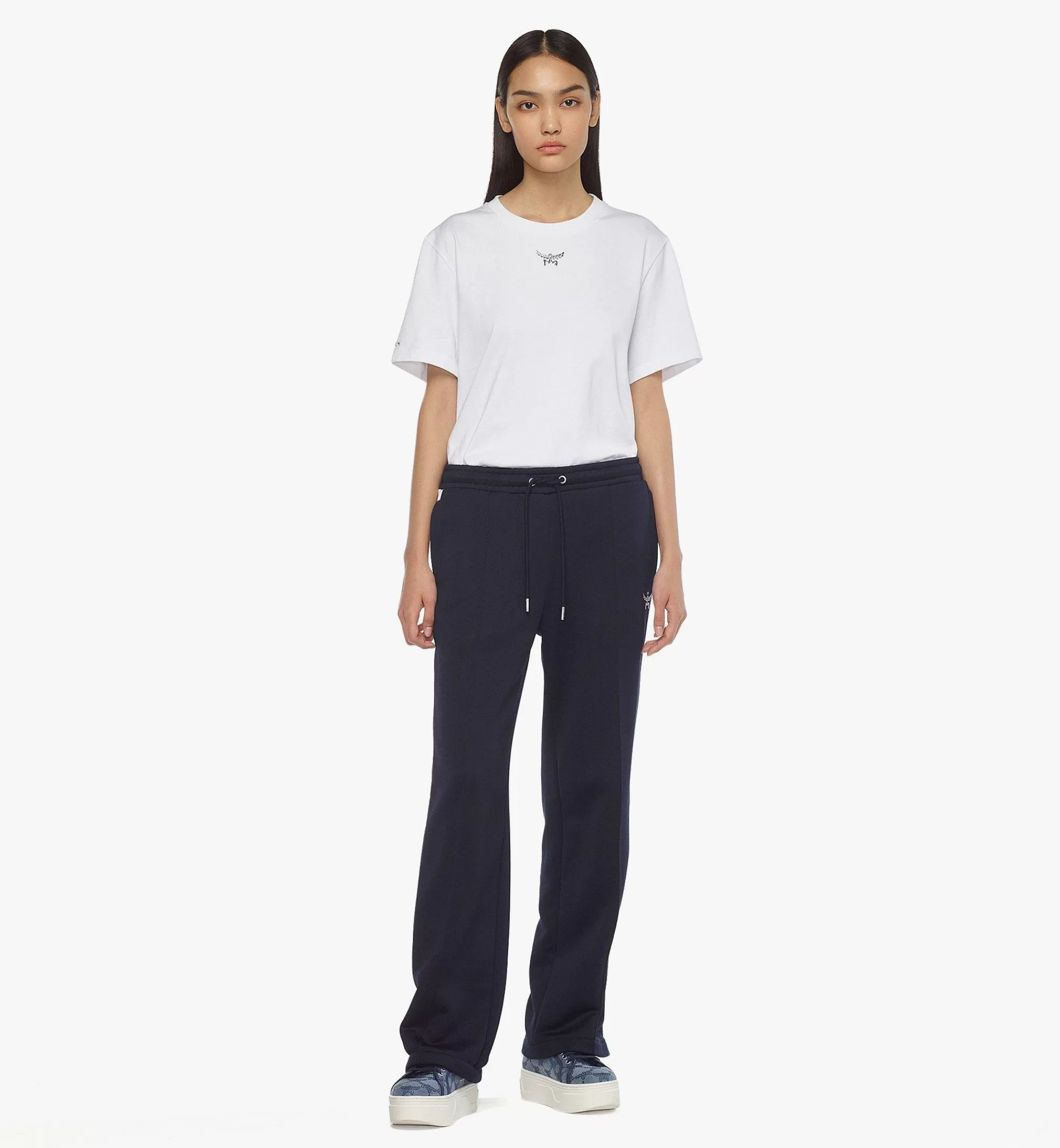 Outlet Pantalon De Survêtement Essentiel à Logo En Tissu éponge Femme Pantalons Et Jupes