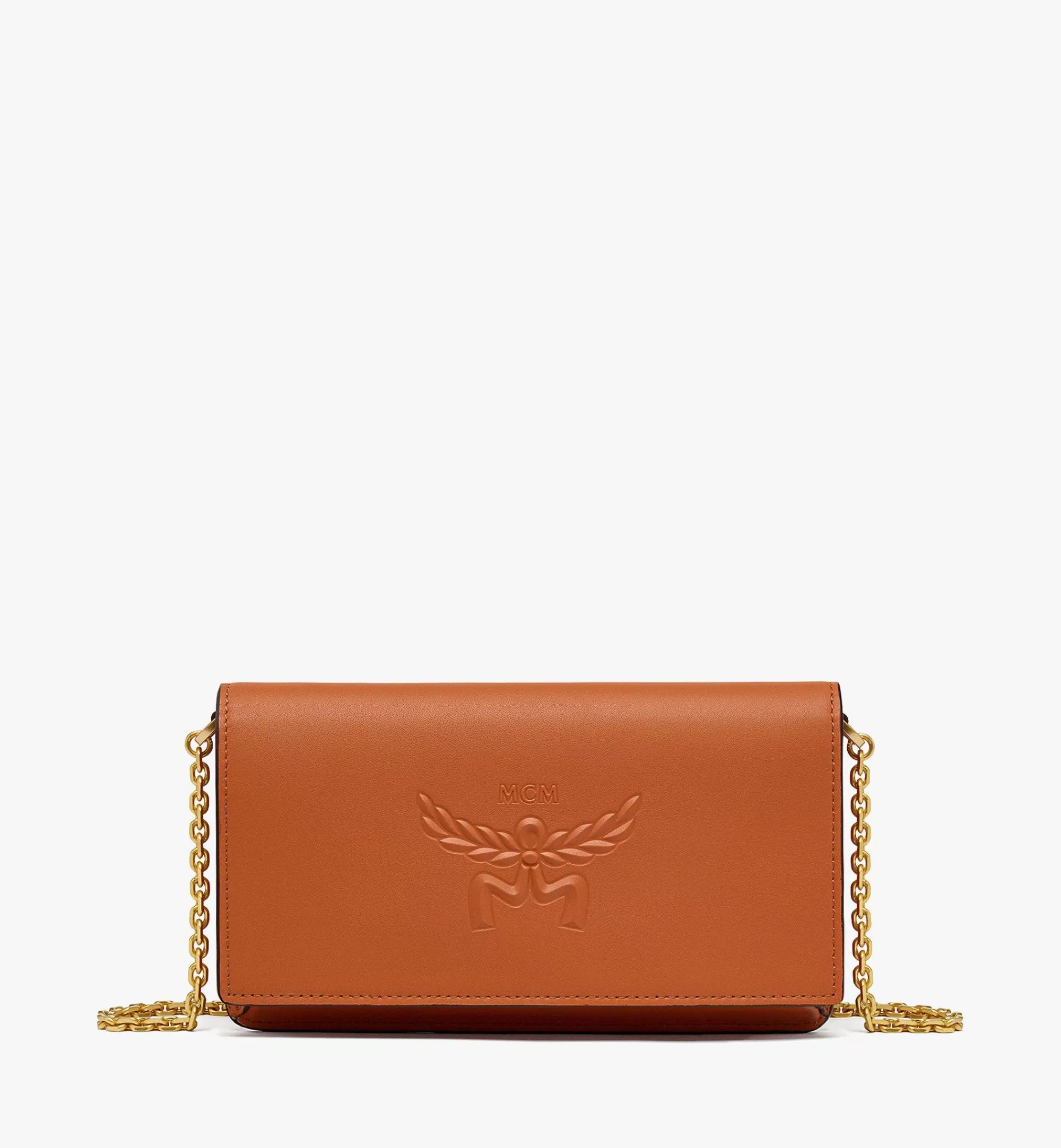 Hot Portefeuille à Bandoulière Chaîne Himmel En Cuir De Veau à Logo Laurier Femme Sacs Mini | Portefeuilles Avec Bandoulière