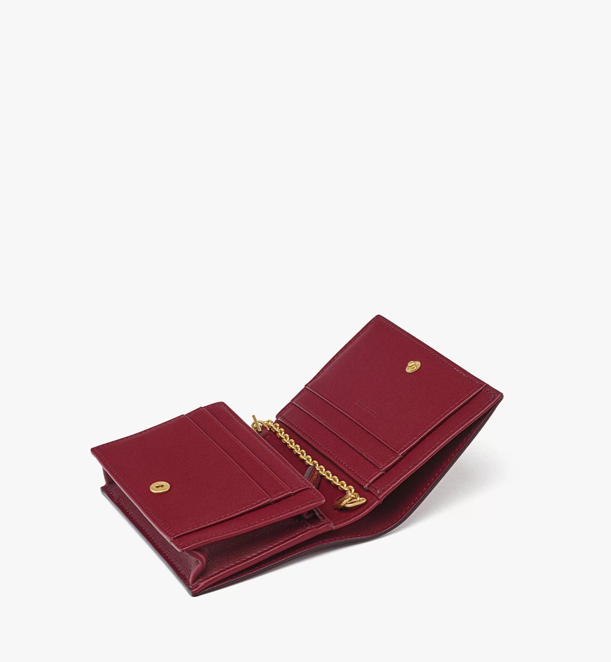 Fashion Portefeuille à Bandoulière Chaîne Himmel En Cuir De Veau à Logo Laurier Femme Petits Portefeuilles