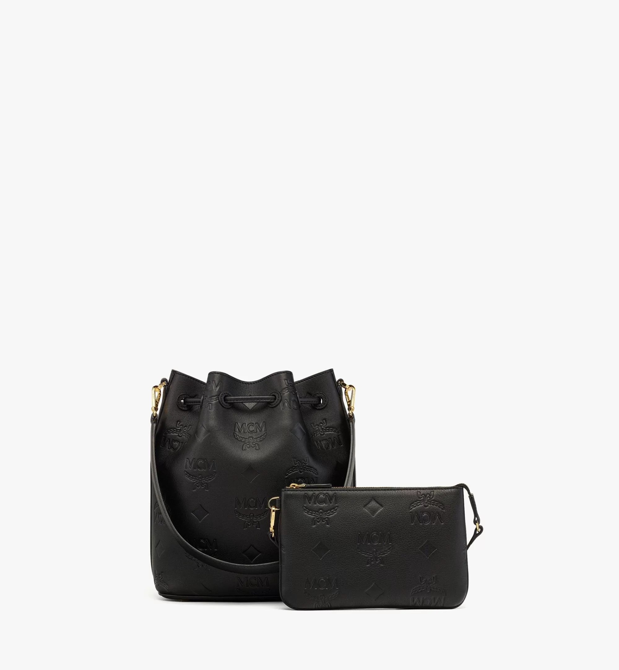 Online Sac à Cordon Dessau En Cuir Monogrammé Embossé Femme Sacs Porté Épaule Et Sacs Bandoulière | Sacs Porté Épaule Et Sacs Bandoulière