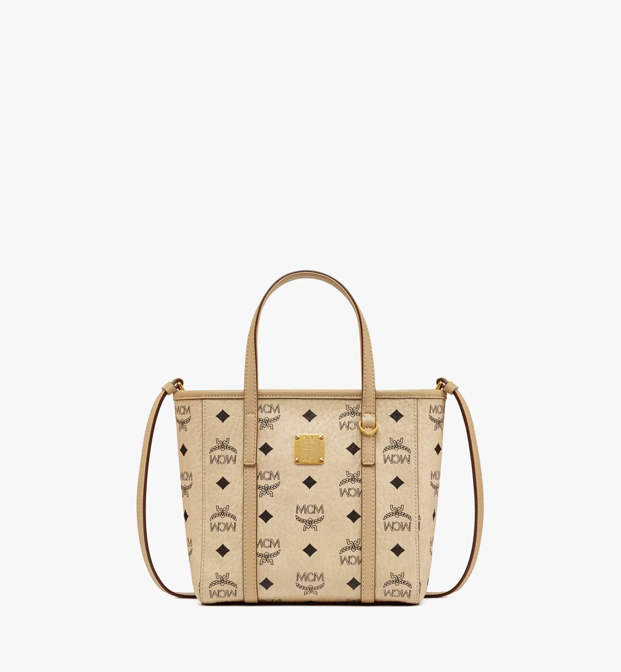 Online Sac Cabas Toni Zippé En Visetos Femme Sacs Fourre-Tout Et Sacs Cabas | Sacs Avec Poignée