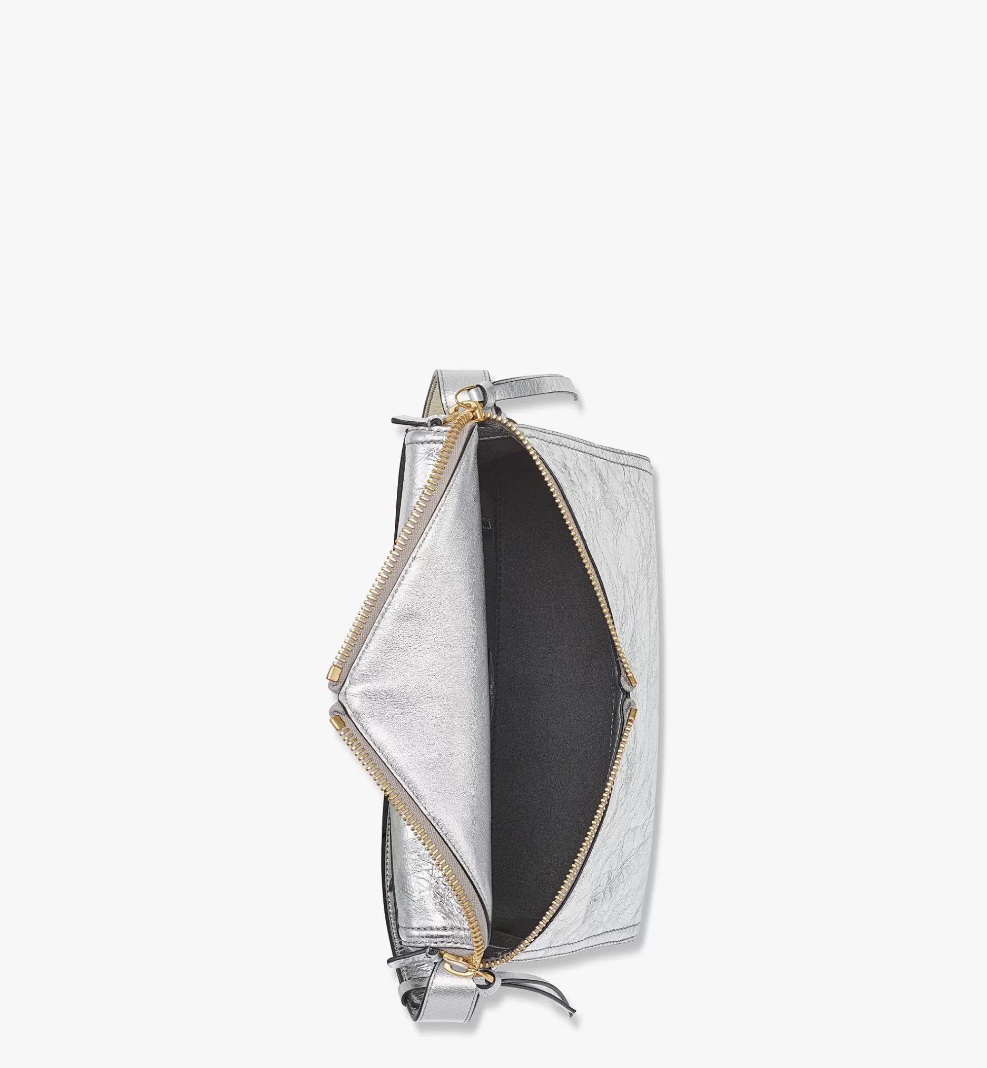 Outlet Sac Porté épaule Diamant 3D En Cuir De Veau Métallisé Femme Sacs Porté Épaule Et Sacs Bandoulière | Sacs Porté Épaule Et Sacs Bandoulière