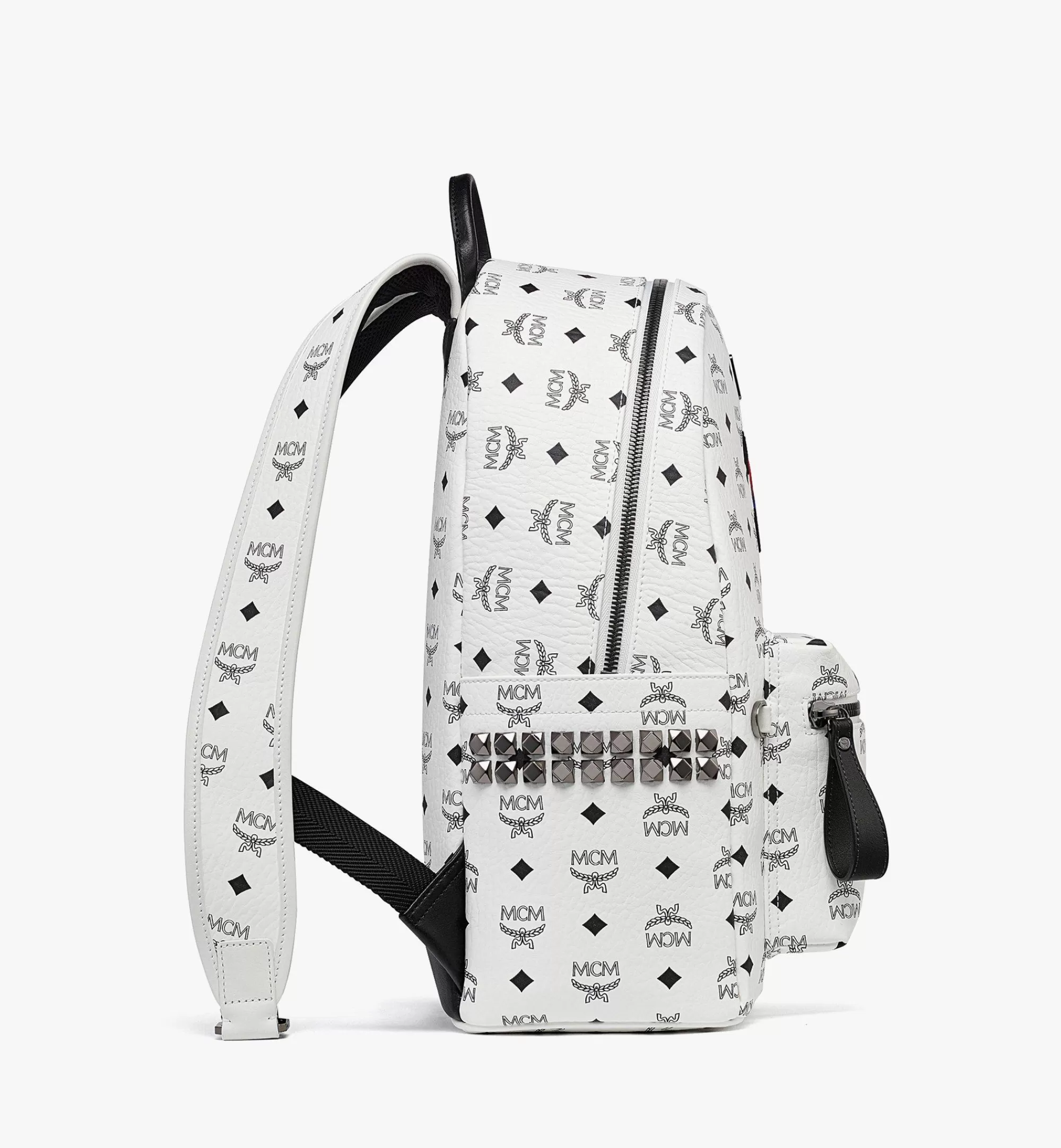 Flash Sale Stark Side Studs Backpack In Visetos Sacs À Dos