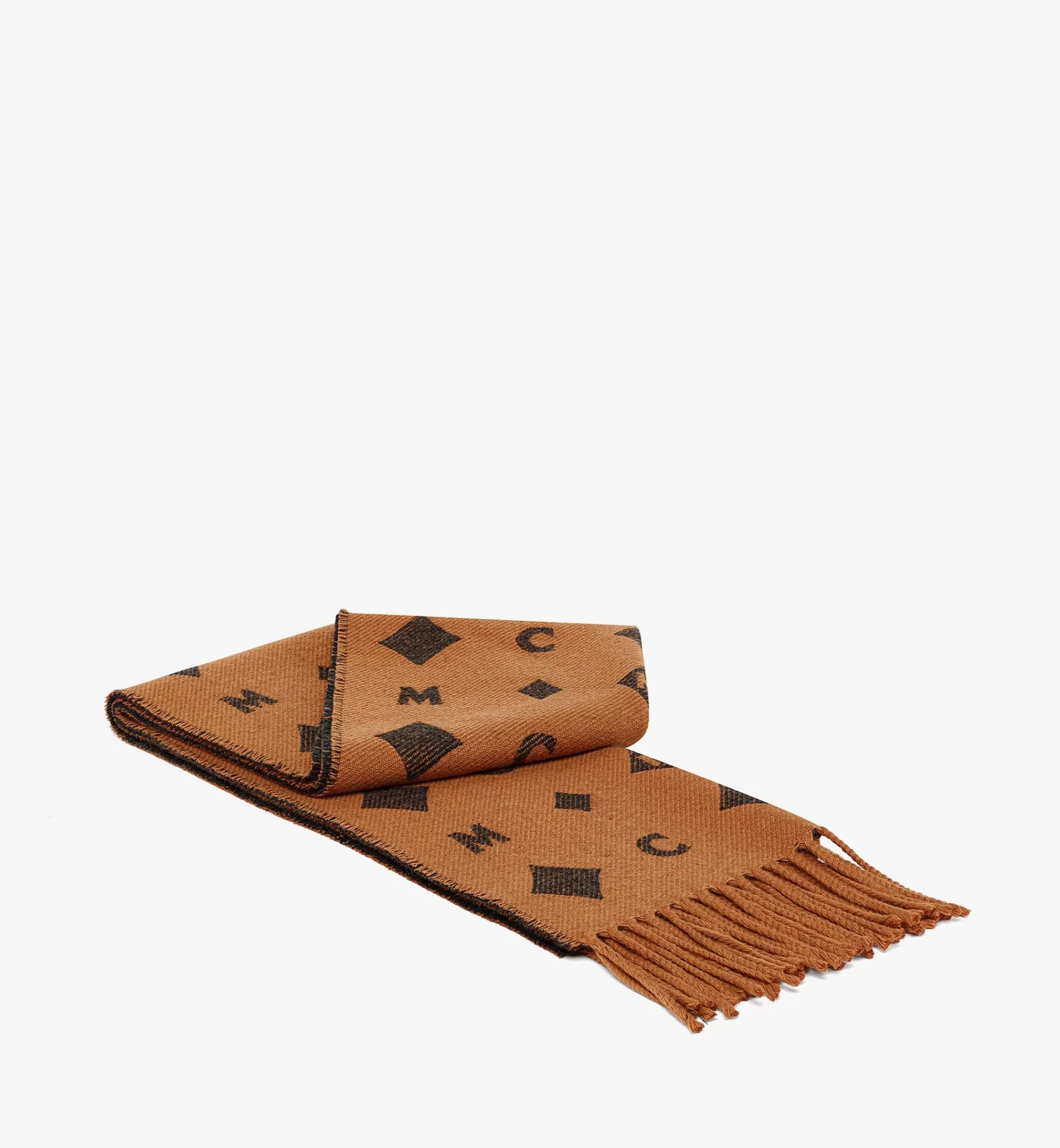 Sale Étole Bicolore à Monogramme En Jacquard Femme Foulards Et Accessoires En Soie | Écharpes